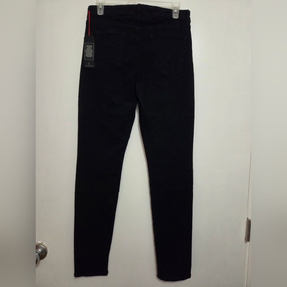 Cookie Johnson Black Sequin Women's Jeans 28 NWT - Picture 7 of 11